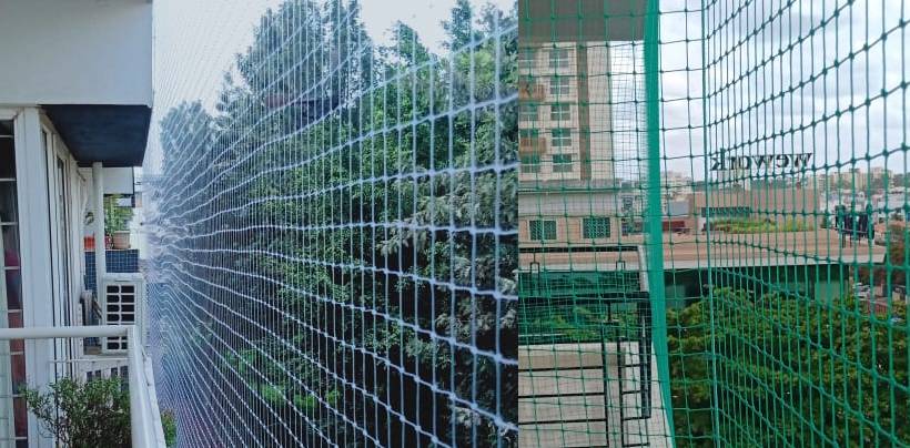 Bird Nets For Balconies In Hyderabad| Call 7386237793Free Installation