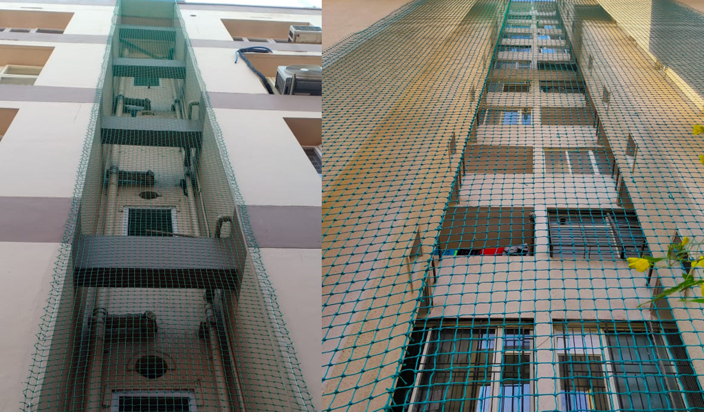 Duct Area Safety Nets In Hyderabad| Call 7386237793Sushmitha Safety Nets